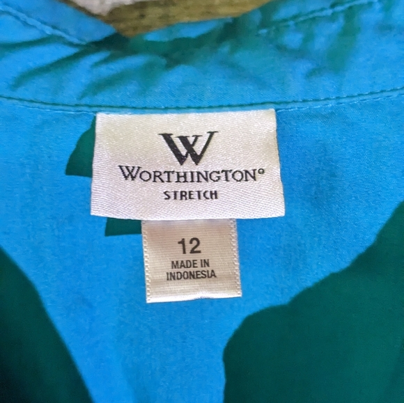 Blue button up - Picture 3 of 3